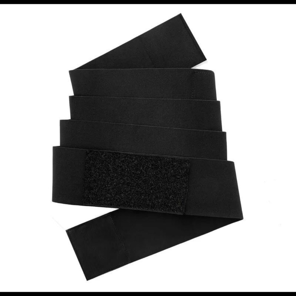 Wrap band waist trainer